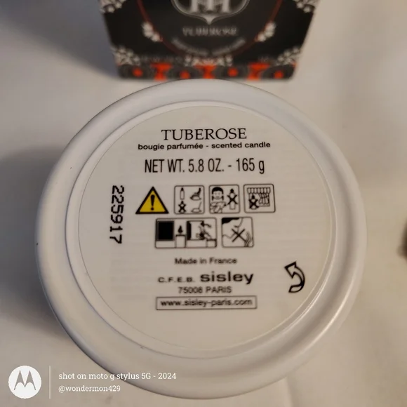 NIB Sisley Paris 5.8 oz. Tuberose 🌹Single Wick Candle - Picture 9 of 9